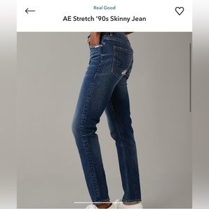 American Eagle 90's Skinny jeans 6 Short